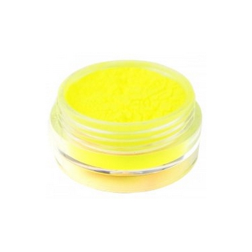 Barevný akryl pudr bez třpytek,neon yellow,5g