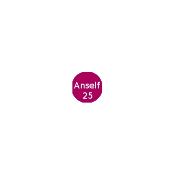 Anself,barevný uv gel,8 ml - č.25