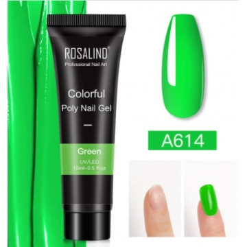 Rosalind poly gel,15 ml, č.A614-GREEN