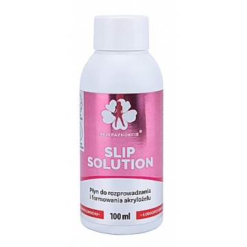 Allepaznokcie poly liquid,100 ml - SLIP SOLUTION růžový štítek